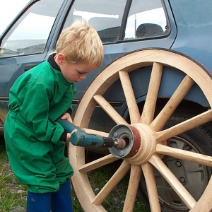 The Wheelwright - Wheel Making